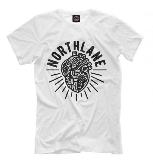 Northlane Heart Art T-shirt, Men's Women's All Sizes