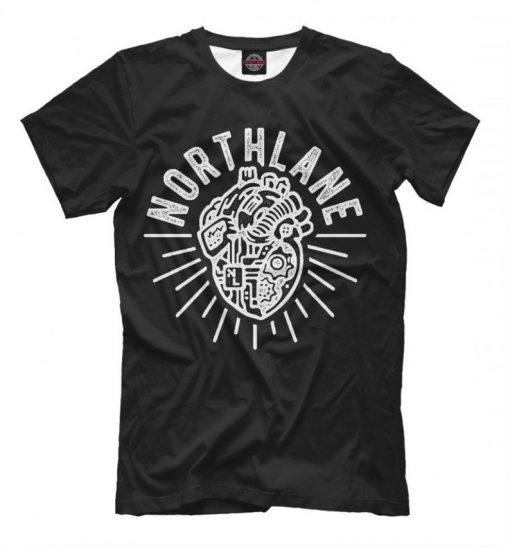 Northlane Heart T-shirt, Men's Women's All Sizes