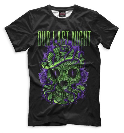 Our Last Night Art T-shirt, Men's Women's All Sizes