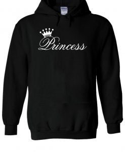 Princess Crown Slogan Hoodie