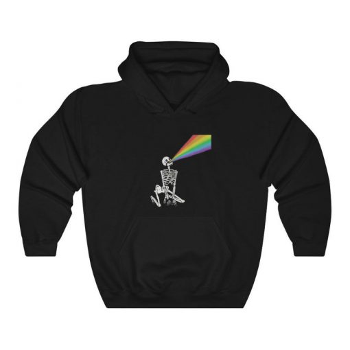 Rainbow Skeleton Hoodie