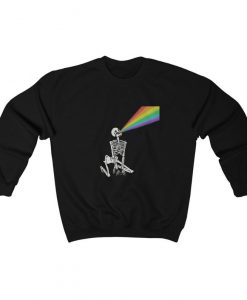 Rainbow Skeleton Sweatshirt