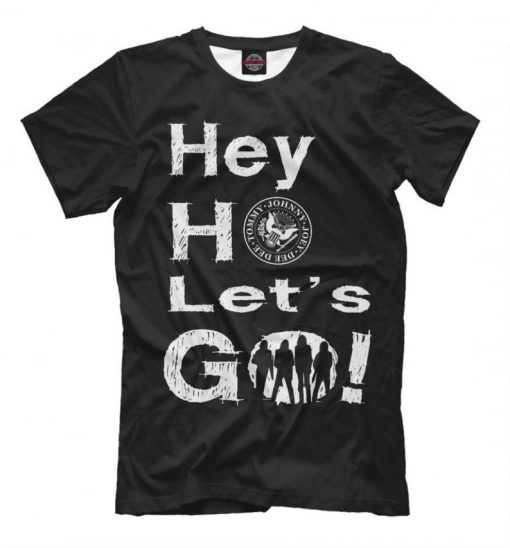 Ramones Hey Ho Let's Go T-shirt, Men's Women's All Sizes