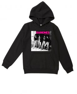 Ramones Rocket To Russia Album Cover Art Hoodie