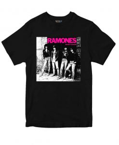 Ramones Rocket To Russia Album Cover Art Tshirt