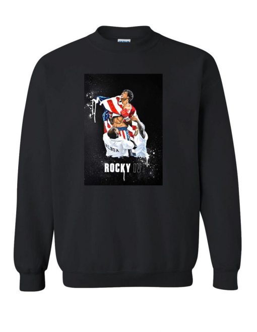 Rocky 4 Poster Sweatshirt