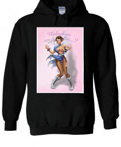 Sexy Chun-Li Hadoukens Can Do This Hoodie