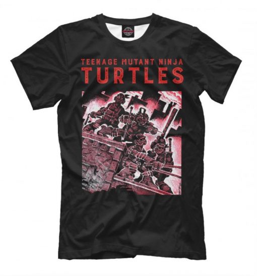 Teenage Mutant Ninja Turtles Classic T-Shirt, Men's Women's All Sizes