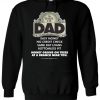 The Bank Of Dad Easy Money Funny Slogan Hoodie