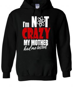 The Big Bang Theory Fun Quotes Crazy Hoodie