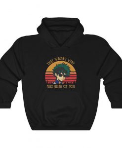 Unisex, Izuku Midoriya, That Wasn't Very Plus Ultra of You, My Hero Academia Hoodie