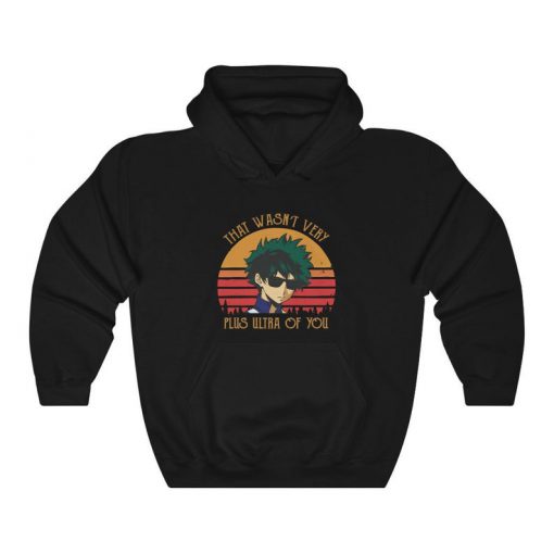 Unisex, Izuku Midoriya, That Wasn't Very Plus Ultra of You, My Hero Academia Hoodie