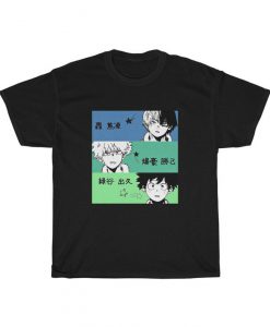 Unisex My Hero Academia Bakugo Midoriya Todoroki Shirt