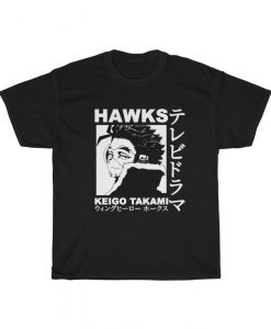 Unisex, My Hero Academia Hawks Shirt -Keigo Takami,Boku No Hero Academia Shirt