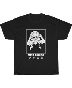 Unisex, My Hero Academia Mina Ashido Shirt -Pinky