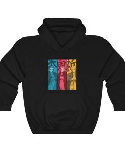 Vintage Anime Characters Hoodie