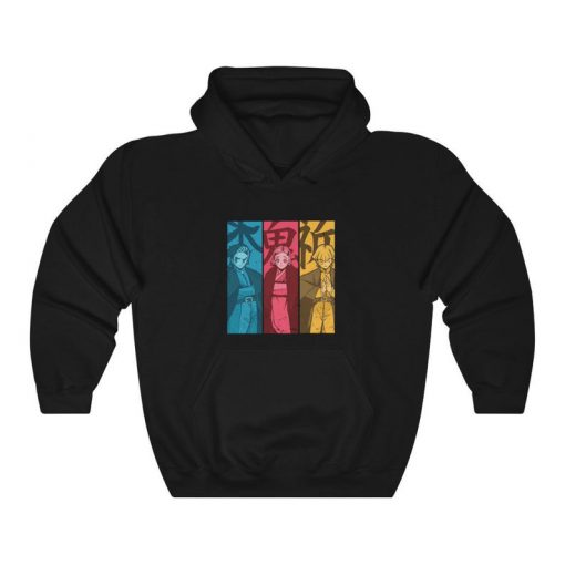 Vintage Anime Characters Hoodie