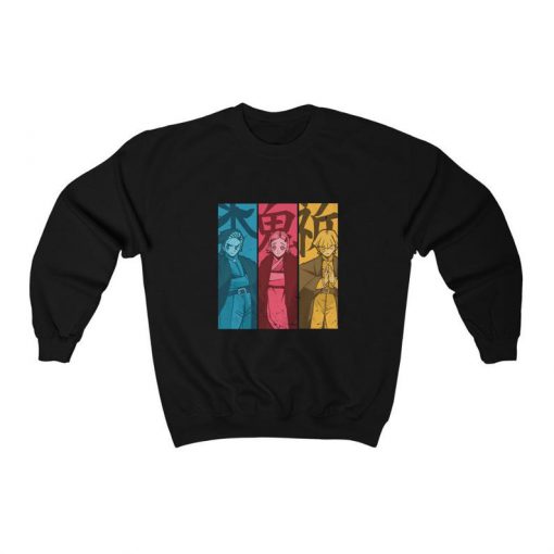 Vintage Anime Characters Sweatshirt