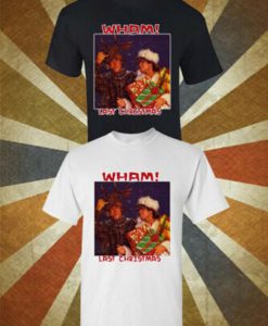 Wham Last Christmas George Michael T-shirt