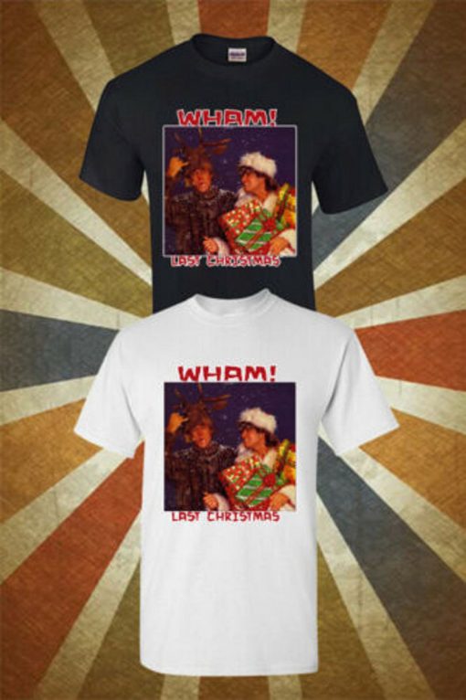 Wham Last Christmas George Michael T-shirt