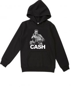 Johhny Cash Classic Finger Image Hoodie