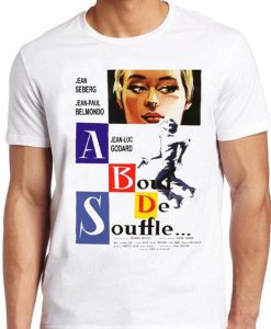 A Bout De Soufflé T Shirt 60 French Film Movie Vintage Cult