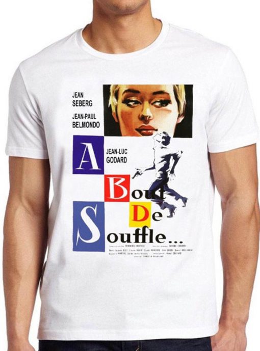 A Bout De Soufflé T Shirt 60 French Film Movie Vintage Cult