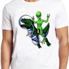 Alien Riding T-Rex T Shirt Galaxy Travel Space Dinosaur Astronaut Cosmic Tee