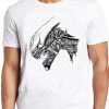 Aliens T Shirt Xenomorphs Head Wariior 80s Cult Movie Sci Fi Cool Gift Tee