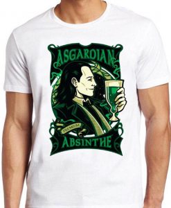 Asgardian Absinthe Thor T Shirt Retro Funny