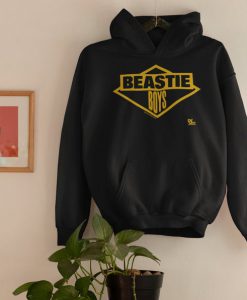 Beastie Boys Get Off My Dick Run DMC Rap Tour 1986 VTG Black Hoodie