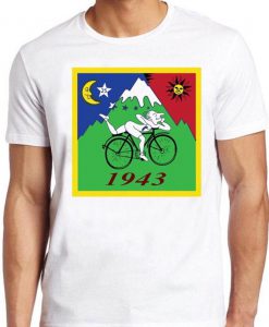 Bicycle Day T Shirt Bike Trip 1943 Lsd Acid Dr Albert Hofmann