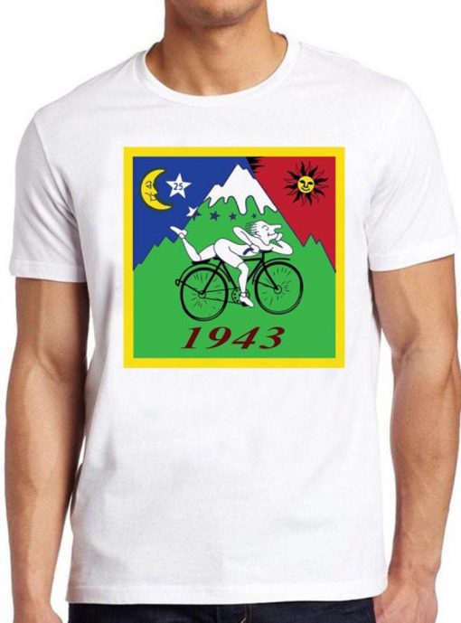 Bicycle Day T Shirt Bike Trip 1943 Lsd Acid Dr Albert Hofmann