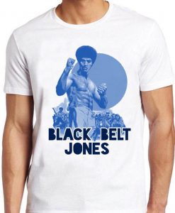 Black Belt Jones T Shirt 70s Film Jim Kelly Enter The Dragon