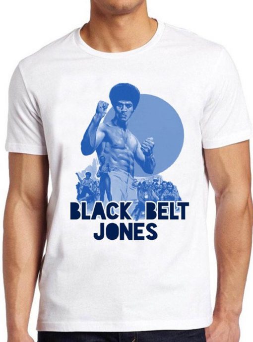 Black Belt Jones T Shirt 70s Film Jim Kelly Enter The Dragon