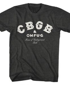 CBGB Logo Black Tshirt