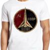 CCCP T Shirt Soviet USSR Hammer & Sickle Russian Vintage Cool Gift Tee