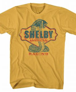 Carroll Shelby Motors Shelby Old Sign Style Ginger T-Shirt