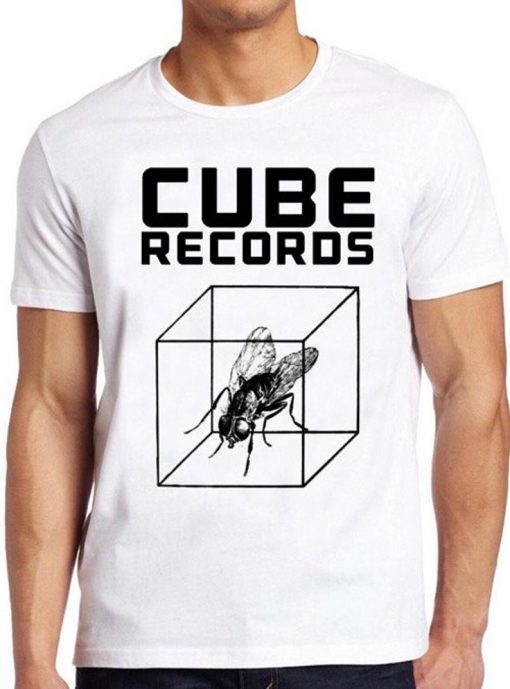 Cube Records T Shirt Logo Record Labe Music Pop Rock