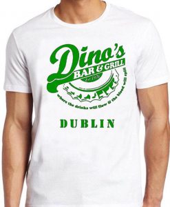 Dino's Bar And Grill T Shirt Dublin Gift Vintage