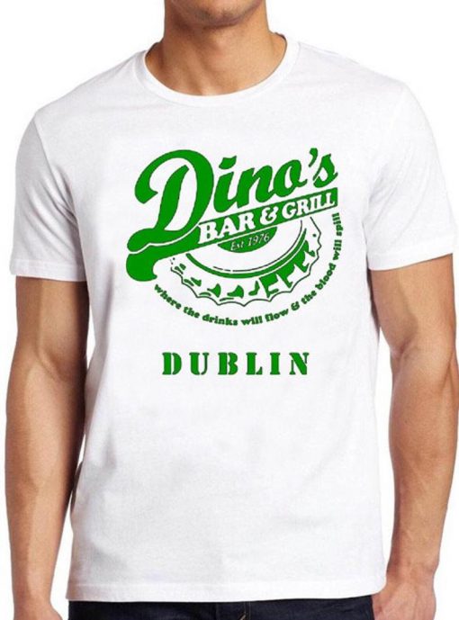 Dino's Bar And Grill T Shirt Dublin Gift Vintage