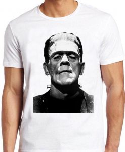 Frankenstein T Shirt Halloween Horror Movie Cult Classic Film