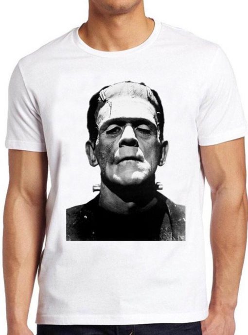 Frankenstein T Shirt Halloween Horror Movie Cult Classic Film