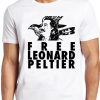 Free Leonard Peltier T Shirt American Indian Movement Native