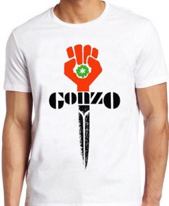 Gonzo T Shirt Fist Knife Logo Journalism Hunter S Thompson