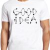 Good Idea T Shirt Safety Pin Design Vintage