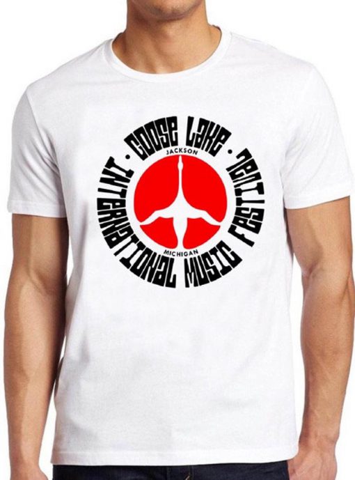 Goose Lake T Shirt Michigan Music Festival Vintage