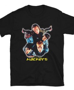 Hackers 90s Throwback Movie Promo T-Shirt