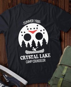 Halloween Horror Movie Crystal Lake T-shirt