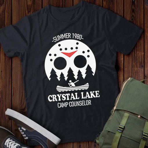 Halloween Horror Movie Crystal Lake T-shirt